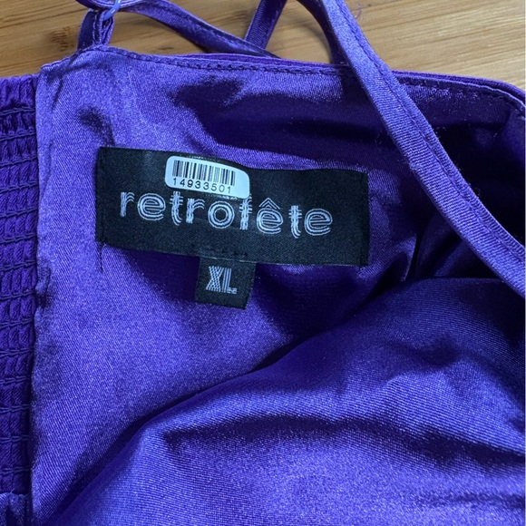 Retrofete- Janessa Ultra Mini Dress. Size XL - Picture 4 of 11